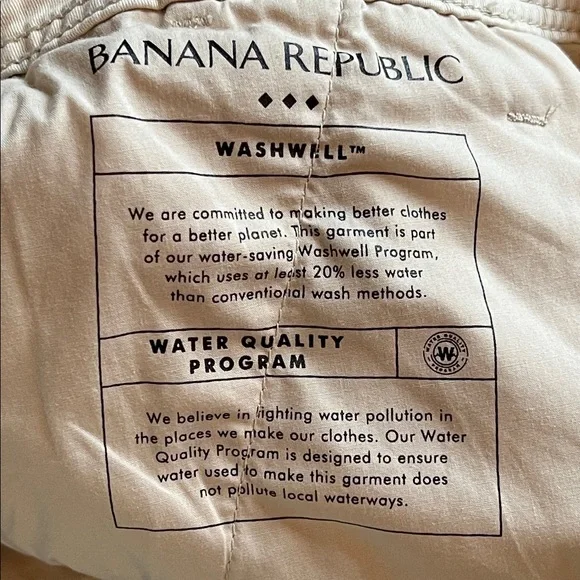 Banana Republic Factory Wide-Leg High-Ruse Cropped Raw Hem Pants - Picture 10 of 11